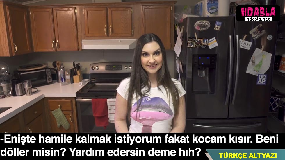 Kısır kocası yüzünden hamile kalamayan baldızı ben dölledim